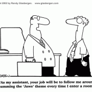 Leadership Cartoons, Management Cartoons: leadership skills, leadership qualities, leadership development, leadership traits, leadership training, leadership failure, leadership skills, leader, management style, manager, people management, project manager, project management, leadership, management, intimidation, music.