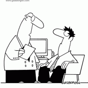 I found you a donor for an attitude transplant., management, morale, business cartoons, organ donor.