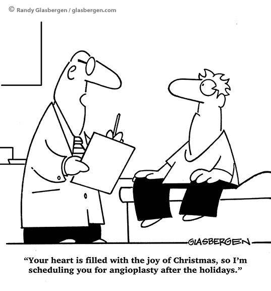 Cardiology Cardiologist Cartoons Randy Glasbergen Glasbergen Cartoon Service