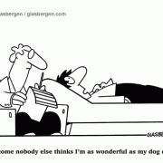 Dog Cartoons: unconditional love