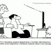 Cartoons about Facebook, Facebook cartoons.