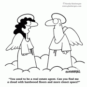 Christian Cartoons: religious cartoons, religion, church, christian lifestyle, Christian family, Christian values, Christian humor, Christian comics, cartoons for Christians, church cartoons, Heaven, angels, afterlife, crossing over