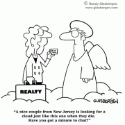 Christian Cartoons: religious cartoons, religion, church, christian lifestyle, Christian family, Christian values, Christian humor, Christian comics, cartoons for Christians, church cartoons, Heaven, angels, afterlife, crossing over