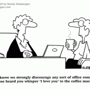 Coffee Break Cartoons: cartoons about snacking at work,  coffee comics, coffee cartoons, cartoons about coffee drinkers, coffee jokes, refreshment, office romance, coffee addiction, love coffee, in love with coffee, coffee machine, office coffee.