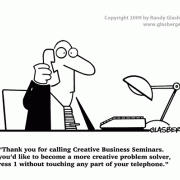Cartoons About Creative Thinking: creative business ideas, creative mind, creative thinking, problem solving skills, innovation, original thinking, creativity, thinking outside of the box