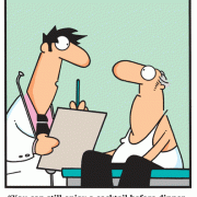 Diabetes Cartoons: cartoons about diabetes,diabetes comics, diabetes humor, diabetes care, diabetes lifestyle, diabetes tratment, diabetic, cocktail before dinner, martini, fish oil, Omega-3.