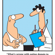 cartoons about diabetes,What's wrong with eating donuts to cure obesity? Don't you believe in alternative medicine?  diabetes, weight loss, dieting, carbohydrates, carbs, sugar, glucose.