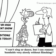 Education Cartoons: cartoons about teachers, school cartoons, classroom humor, cartoons about homework, classes, lessons, students, class assignments, learning, school talent show, talented students, gifted students, song and dance, singing, dancing, drama club, theater club.