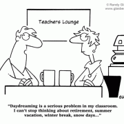 Education Cartoons: cartoons about teachers, school cartoons, classroom humor, cartoons about homework, classes, lessons, students, class assignments, learning,