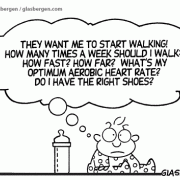 Golden Oldie Cartoons: baby, cardio, cartoons about fitness walking, aerobic exercise, babies, cartoon about baby\'s first steps.