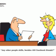 Any other people skills, besides 400 Facebook friends?