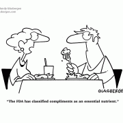 The FDA has classified compliments as an essential nutrient.