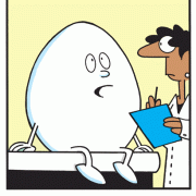 Eggs have zero carbs! Shouldn't I be a lot thinner?