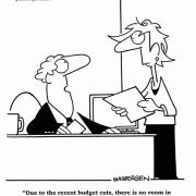 Due to the recent budget cuts, there is no room in our budget to implement the recent budget cuts.