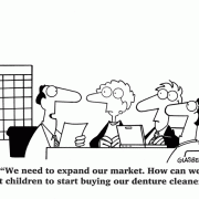 We need to expand our market. How can we get children to start buying denture cleaner?