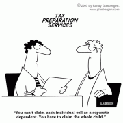 Money Cartoons: cash, saving money, losing money, investing, finance, financial services, personal finance, investing tips, investing advice, financial advice, retirement investing, Wall Street humor, making money, mutual funds, retirement planning, retirement plan, retirement fund, financial advisor, spending, taxes, tax deduction, claiming your dependents.