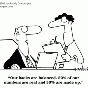 Money Cartoons: cash, saving money, losing money, investing, finance, financial services, personal finance, investing tips, investing advice, financial advice, retirement investing, Wall Street humor, making money, mutual funds, retirement planning, retirement plan, retirement fund, financial advisor, cook the books, spending, balance the books.