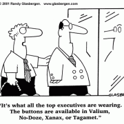 Cartoons About Prescription Drugs and Medications, pharmaceuticals, pharmacology, pharmacist, druggist, medicine, medication, prescriptions, prescription drugs, health, pills, Rx, healthcare, healthcare products, remedy, prescription remedies, cures, tailor, tailor shop, fitting, fitting room, sedatives, stimulants, antacid, heartburn, tablets, buttons, fashion.