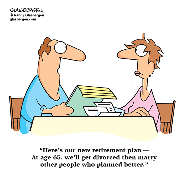 retirement cartoons about financial planning Archives Randy