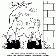 Cartoons About Smoking: smoking cigarettes,anti-smoking cartoons, cartoons about tobacco, cigarettes, cigars, snuff, pipe tobacco, smokless tobacco,  cigarette addiction, quit smoking, cigarette smoke, benefits of quitting smoking, smoking health risks, effects of smoking, lung disease, heart disease, nicotine, tobacco, tobacco addiction, smoking outdoors, secondhand smoke, cigarette break, smoking break, air pollution.