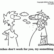 Cartoons About Smoking: smoking cigarettes,anti-smoking cartoons, cartoons about tobacco, cigarettes, cigars, snuff, pipe tobacco, smokless tobacco,  cigarette addiction, quit smoking, cigarette smoke, benefits of quitting smoking, smoking health risks, effects of smoking, lung disease, heart disease, nicotine, tobacco, tobacco addiction, nicotine patch, stop smoking, trying to quit smoking.