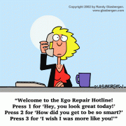 Stress Management Cartoons: stress management tips, relaxation techniques, dealing with stress, stress relief,  coping with stress, ego, ego repair, ego repair hotline, stress therapy, stress, stress management, manage stress, coping, coping with stress, anxiety, stress disorder, stress management techniques, compliment, kindness, compliments.