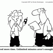 Digital Lifestyle Cartoons: digital media, new media, new media technology, digital media technology, digital innovation, digital media management, digital electronics, digital gadgets, unlimited calling plan, cell phone minutes, cartoon about family calling plan