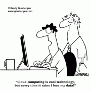 Cartoons about wireless technology, cartoons about cloud computing, weather, wifi, wireless internet, data storage, cloud back up,computers, troubleshooting.