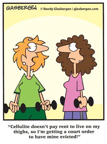 Women's Fitness Cartoons - Randy Glasbergen - Glasbergen Cartoon Service