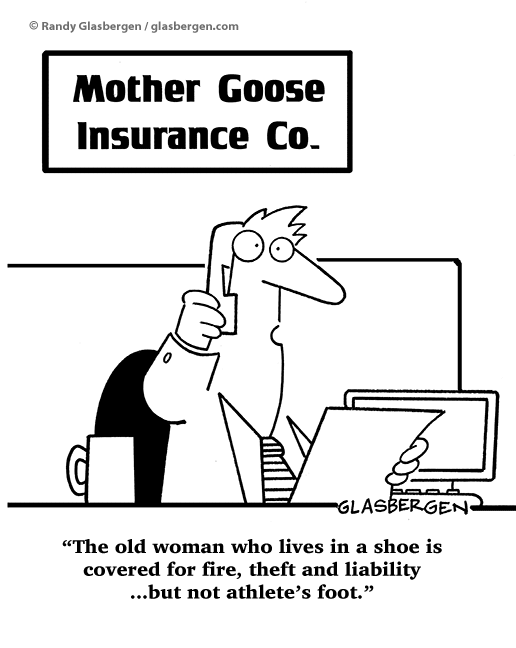 Insurance Cartoons - Glasbergen Cartoon Service